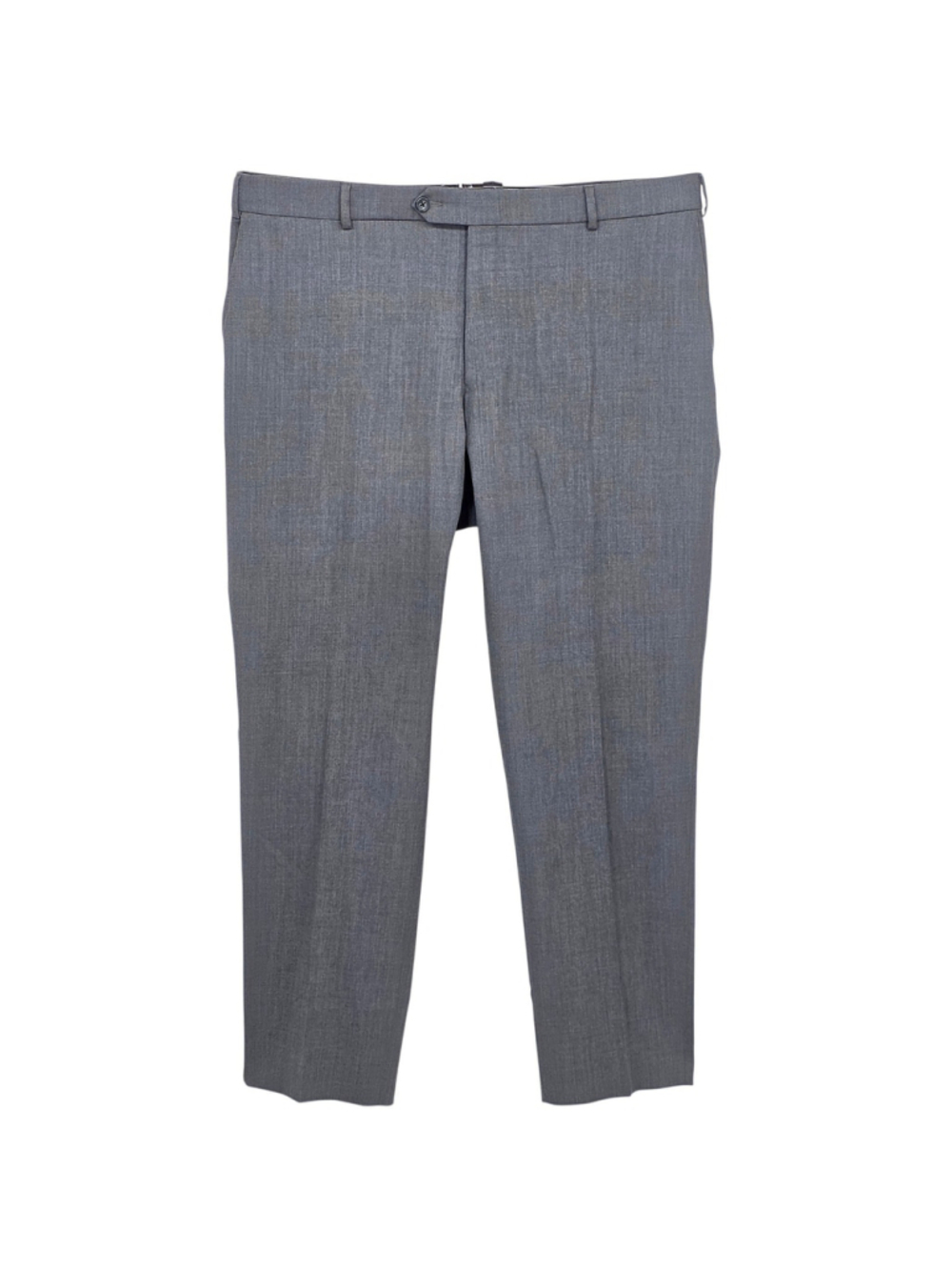 Trevor Furbay Bespoke Wool Dress Pants Gray Super 120s Mens 39x30.5 Canada